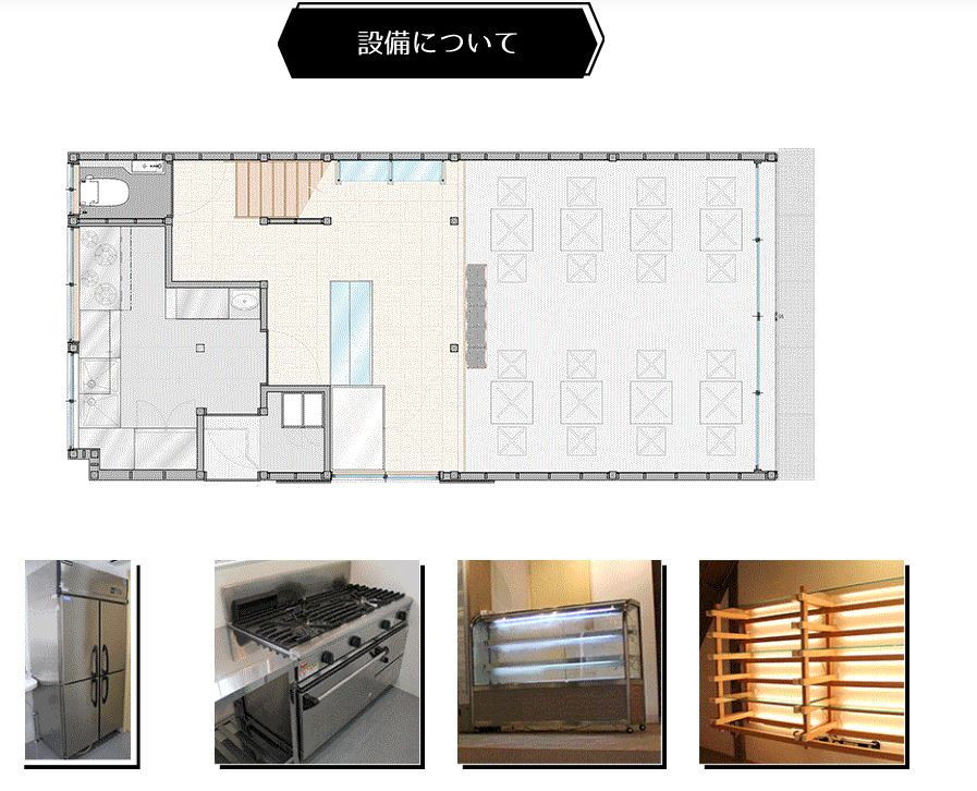 かめやキッチン 設備