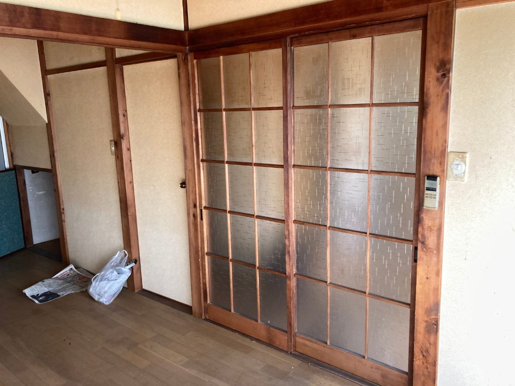 テラスハウスの構造を活かした賃貸物件に再生